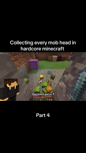 Collecting Every Mob Head in Hardcore Minecraft