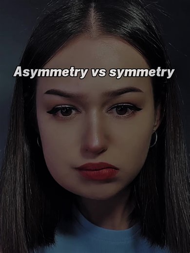 Asymmetry vs symmetry☠️ #symmetry#face#mask#filter#fyp | symmetry filter