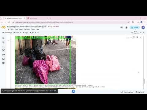 garbage accumulation monitoring system ipynb Colab Google Chrome 2026 04 02 15 02 39