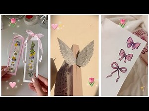 3 Easy Aesthetic DIY Bookmark Ideas | Aasthaetics