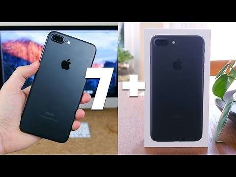 Apple iPhone 7 Plus Unboxing and First Impressions