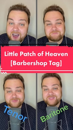 Barbershop Acapella Cover of 'Little Patch of Heaven' from Disney's Home On The Range