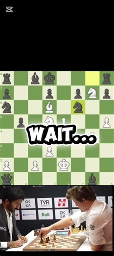 This made Magnus SLAM the table 😳#chess #magnuscarlsen