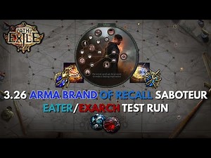 3.26 Armageddon Brand of Recall Saboteur Eater/Exarch Test Run