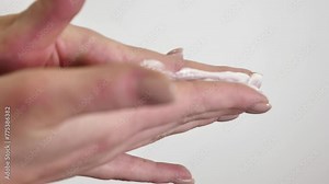 the proper technique for applying hand cream to ensure that your hands stay moisturized and healthy