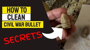 8.9K views · 299 reactions | Secrets to cleaning Civil War bullets found buried. Everyone using a metal detector needs to know to not lose the patina! | History Seekers | Facebook