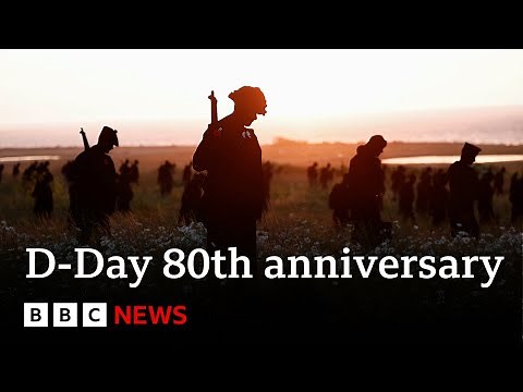 D-Day: World leaders and veterans mark 80th anniversary | BBC News