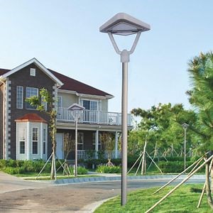 [Hot Item] Solar-Powered LED Garden Post Lamp with IP65 Waterproof Rating