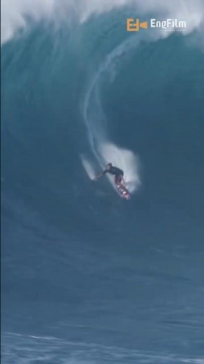 Jaws (Pe'ahi) Giant Waves 🌊 Insane Surf Ride! #surf #waves #travel