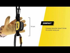 Petzl ABSORBICA®-Y - Double lanyards with integrated energy absorber