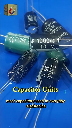 What is the Unit of Capacitor #shorts
