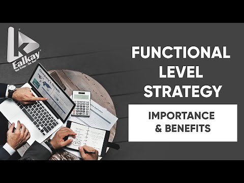 Functional Level Strategy | Importance and Benefits to Businesses