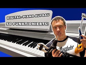 Digitalpiano-Aufbau | so funktionierts!