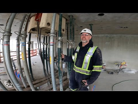 Self-climbing the Putzmeister RS850 mast and MX 35/39Z placing-boom.