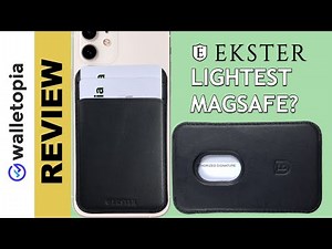 Ekster MagSafe wallet - LIGHTEST MagSafe TECH Wallet?