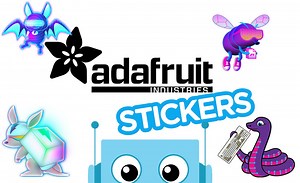 New Adafruit Stickers for iMessage