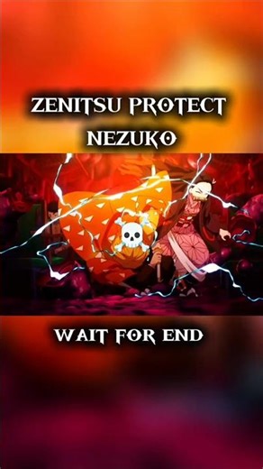 Zenitsu Went Crazy to Save Nezuko ⚡#zenitsu #nezuko #demonslayer #animeedit #shorts