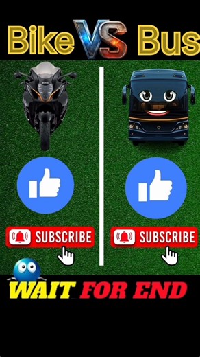 Bike vs Bus 🏍️🚌 #short