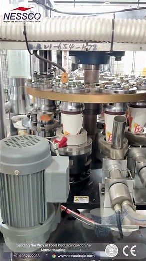 High-Speed Handle Paper Cup Forming Machine | Advanced Technology | Nessco Industries.