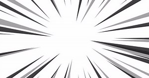 Dynamic Comic Book Style Speed Lines Loop