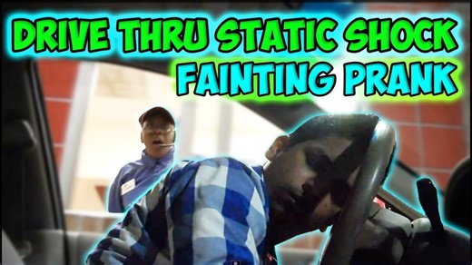 A static shock fainting prank that shocks everyone