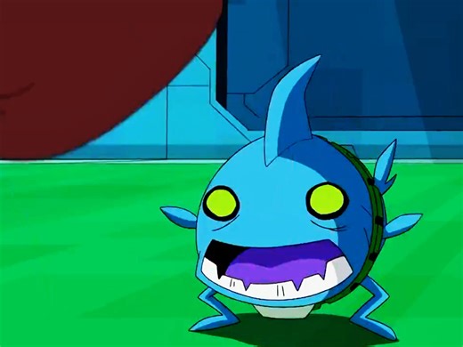 cartoonomniverse83 on Instagram: "This video shows scenes from Ben 10: Omniverse, specifically featuring characters from the Outbreak story arc. In this clip, Ben Tennyson is stuck in some unusual alien forms due to a malfunction with the Omnitrix, which has also caused several other aliens to escape. Key Characters and Events: Walkatrout: Ben is seen in this slippery, shark-like form. He is small, blue, and lacks significant combat abilities, making him quite frustrated. The Worst: Ben also tra
