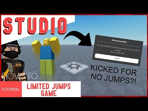 ROBLOX STUDIO | How to make a Limited Jumps Game