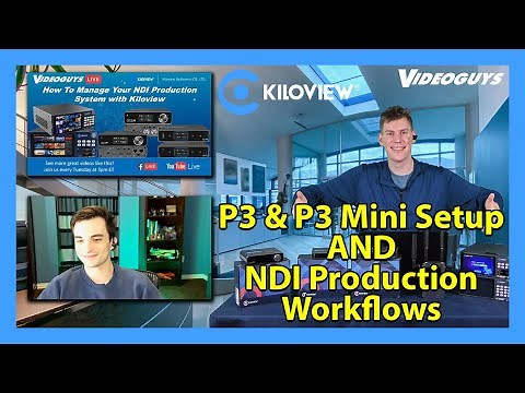 How To Set Up Cellular Bonding with P3/P3 Mini & Manage NDI Production Using Kiloview Converters