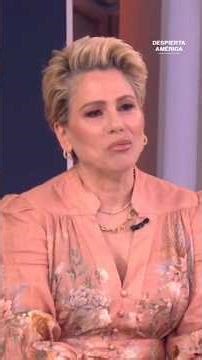 Bis La Medium says if she would date someone 30 years younger, like Alina with Jim #DespiertaAmerica