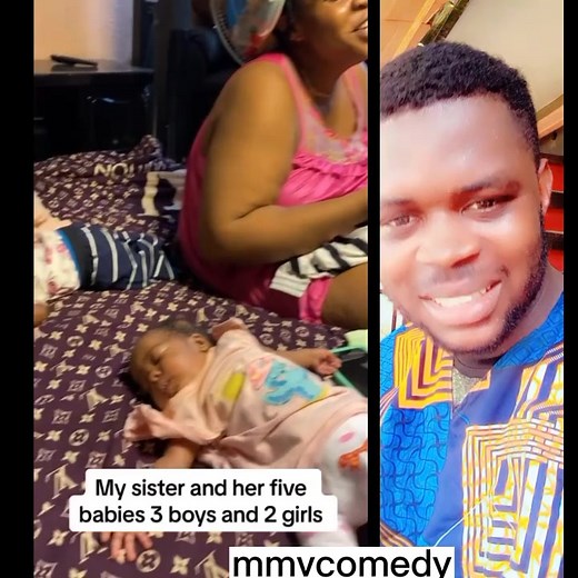 Five baby's at once Congratulations to her 9ja Reactions TV | MMV comedy
