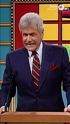 Alex Trebek Classic Concentration Rant