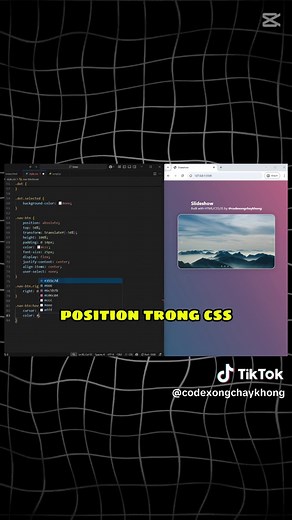 Tạo Slideshow bằng HTML, CSS và JavaScript