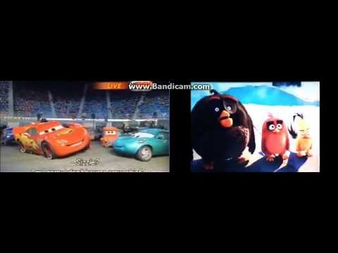 Toons (cars) and Disney Pixar Cars Side By Side Part 2