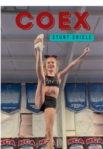 Coex Stunt Circle♥️ ・❥・ #cheerextremekernersville #cheerextreme #cheerextremeallstars #ceacoex #cheerextremecoex