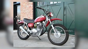 John Wayne's 1971 Honda SL350 Is About To Go Up For Auction