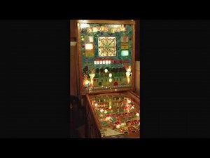 1958 Bally Carnival Queen Bingo Pinball a quick tutorial and gameplay.