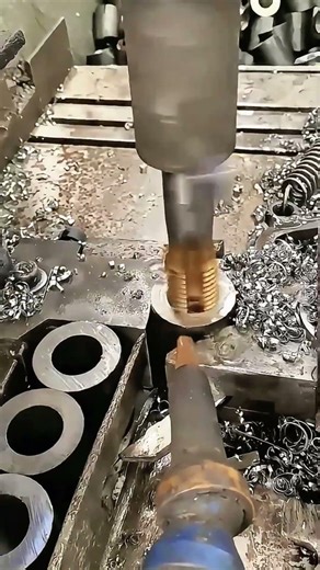 Understanding the Tapping Process: Creating Internal Threads ⚙️🧱