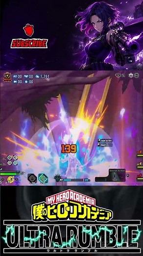 🎯 The Perfect Snipe! Lady Nagant | My Hero Ultra Rumble #shorts horts #mha #mhur