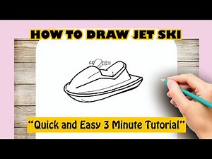 How to draw JET SKI