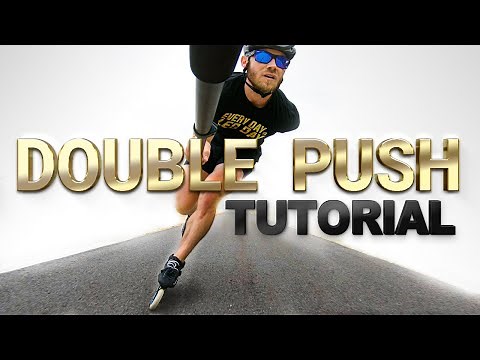 Double Push Tutorial - Joey Mantia Skate Tips - Episode 1 WHAT IS THE DOUBLE PUSH & HOW DO I DO IT?