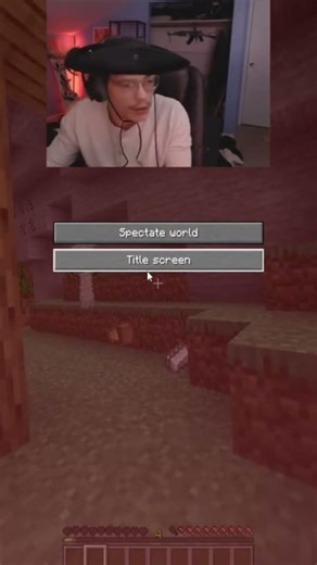 Hardcore Minecraft Fail: Rare Skeleton Kills Me & Streamer Rages #minecraft #speedruning #Hardcore