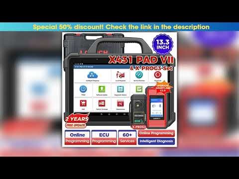 LAUNCH X431 PADVII XPROG3 Set Automotive Diagnostic Tool PAD 7 PAD7 All Key Lost Key Programmer