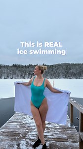 Want to feel amazing in 2026? Try avantouinti, ice hole swimming in Finland! You might get addicted: it makes you feel so, so good. You can try avantouinti all over Finland. In a country of 2 million saunas and thousands of lakes, an ice swimming spot is not hard to find. If it looks too extreme, we also have a softie option for visitors with less Finnish sisu! Which one would you do? #TheRealWinter #VisitFinland #IceSwimming | I wish I was in Finland