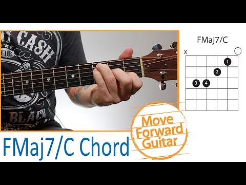 Guitar Chords for Beginners - FMaj7/C