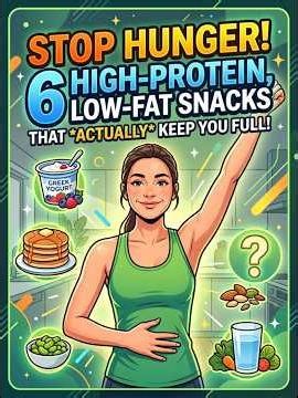 6 High Protein, Low Fat Snacks That Actually Keep You Full
