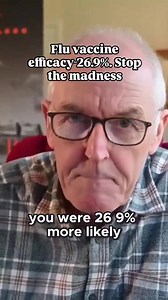 Dr. John Campbell breaks down shocking new data from a large Cleveland Clinic study on over 53,000 employees: The 2024-2025 flu shot showed negative effectiveness (-26.9%), meaning vaccinated people were more likely to catch influenza. Legacy media silent as usual. 🚨💉 | Wellnessradar