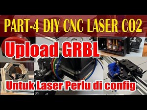 Part4 DIY CNC Laser CO2: Instal Grbl ke Arduino untuk CNC Laser CO2 | Tweaking and Flashing Grbl