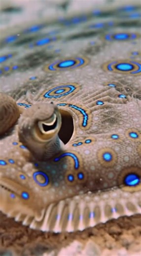Peacock Flounder (Bothus mancus)