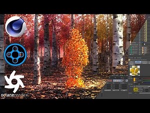 How to Create A Human Leaf Animation With X-Particles & Cinema4D (Colored Nature) Tutorial