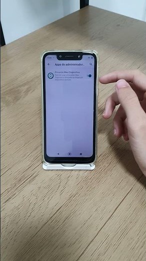 Como ativar ou desativar o administrador do sistema no Moto g7 Play